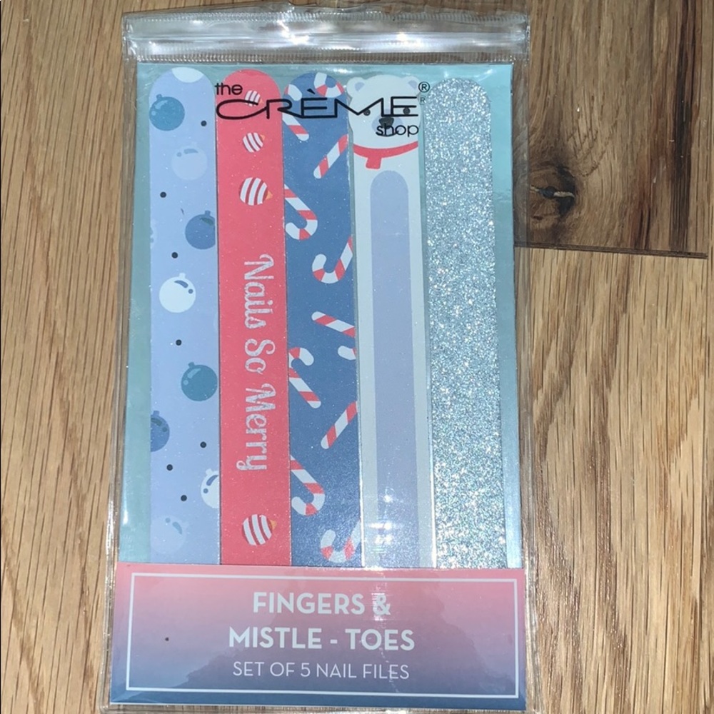 Nail Files Set of 5 Christmas